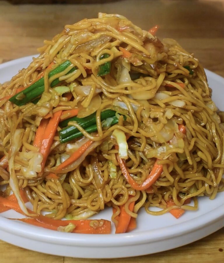 Veggie Lo mein - Kitchen Uproar recipes